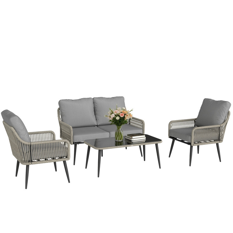 Rattan Sofa Set