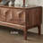 Italian style solid wood TV stand