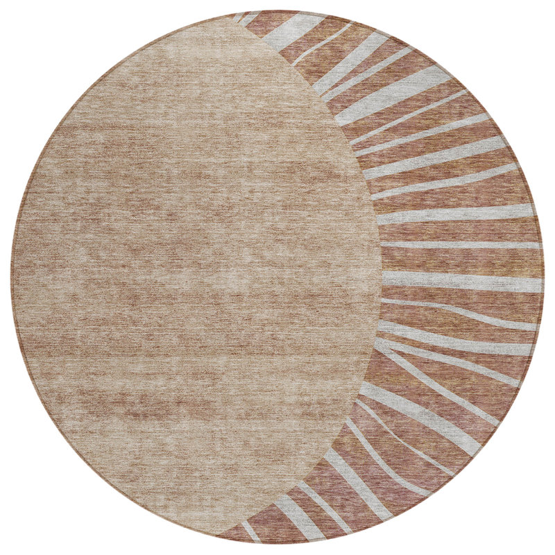 Tapis rond 8 po