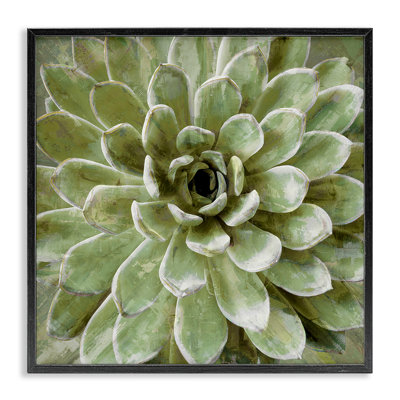 «Painted Botanical Succulent Bloom», impression