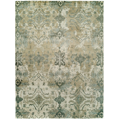 Hand Knotted Area Rug