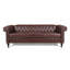 Husani Faux Leather Rolled Arms Chesterfield Sofa-2098138542-2138954810