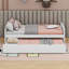 Lit plateforme simple avec lit gigogne Epine-396197211