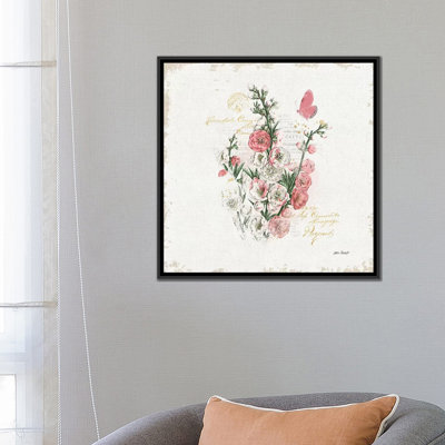 «French Romance III» par Katie pertiet, reproduction d'art sur toile tendue