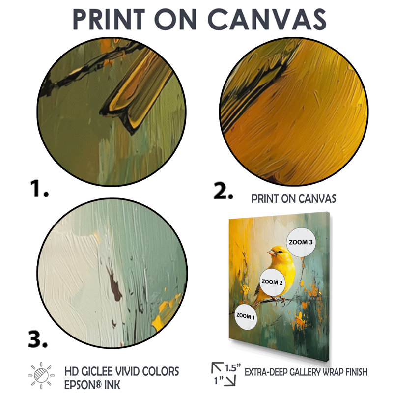 Cochran - Animals Canvas Prints, Black, 20" H x 12" W, Reproduction encadrée d'une seule photo