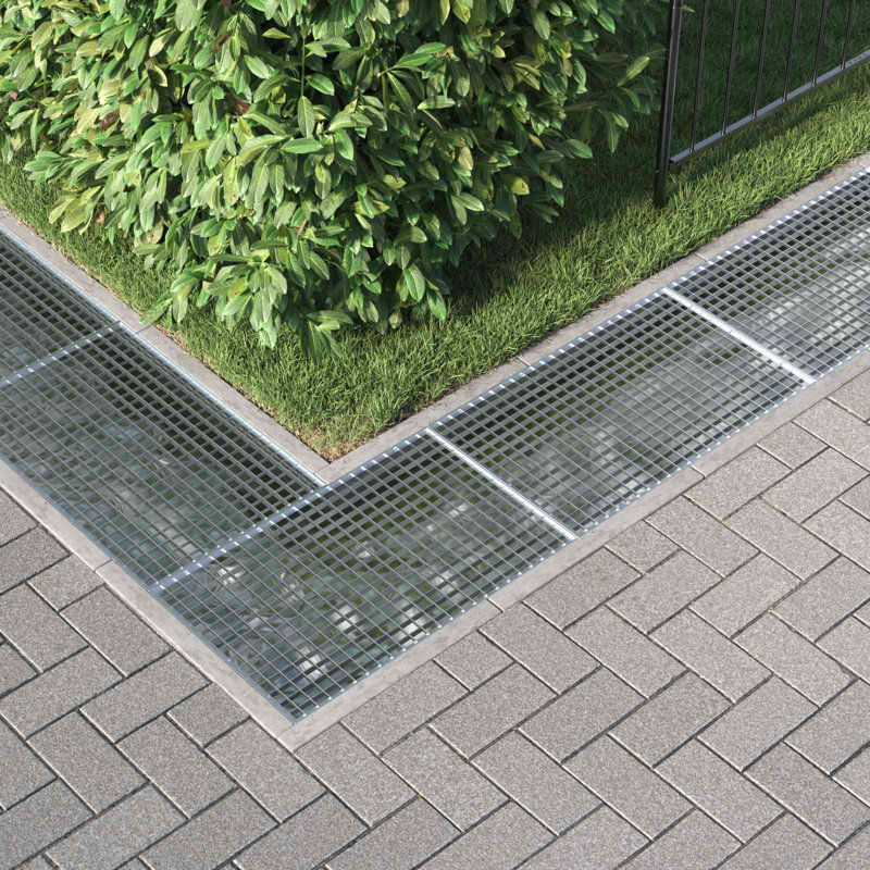  Grating Silver Hot-Dip Galvanised Steel Metal Grate Plumbing Fixture
