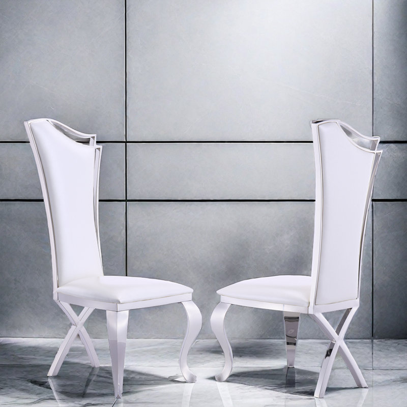 Hurlburt 18.5'' H Faux Leather Upholstered Side Chair