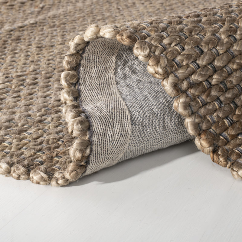 Tapis de couleur unie en jute / coton tissé à la main Callum Lauren Ralph Lauren, Rectangle 9 pi x 12 pi