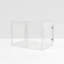 Medium Clear View Pet Crate with Silver Latch, Khaki Cushion-647449722