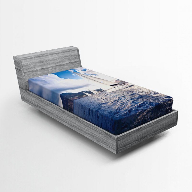 Drap-housse pour bateau à voile, Drap-housse de taille simple