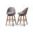 Hendrikus Swivel Upholstered Counter Stool with Solid Wood Frame-499420247-478476485