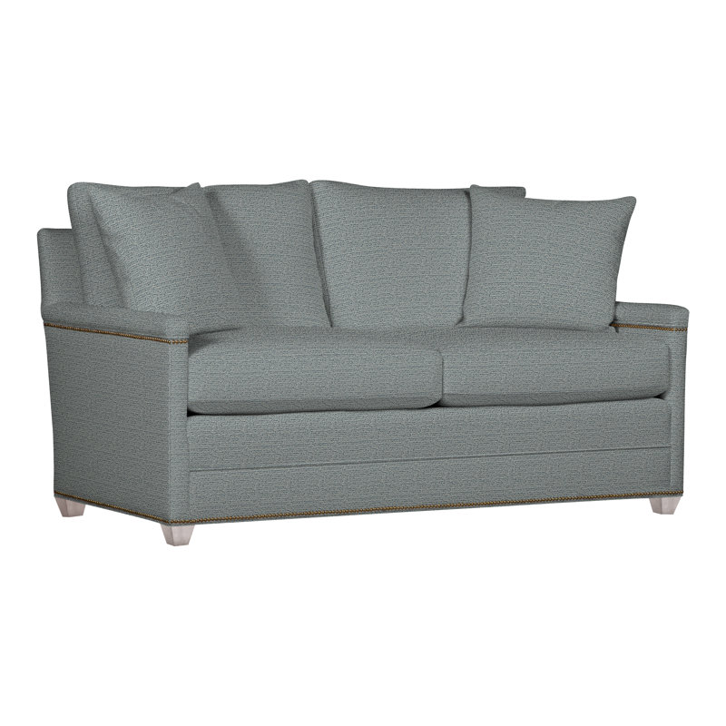 Connelly Sofa, Yes, Tuck Cobalt, Dove Gray