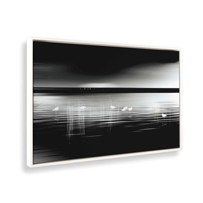 «Ghostly Tides», reproduction sur toile dans un cadre