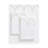 Scalloped 100% Cotton Standard Sheet Set-25674719-25674708