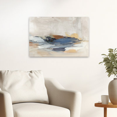 Vaste sérénité II - peinture abstraite paysage marin