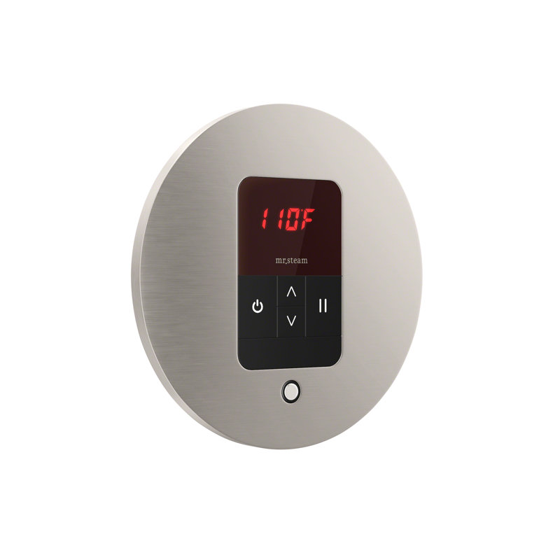 Thermostat rond itempo, Bronze