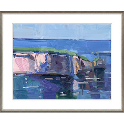 «The Quiet Sea» par Joseph Mota - peinture encadrée