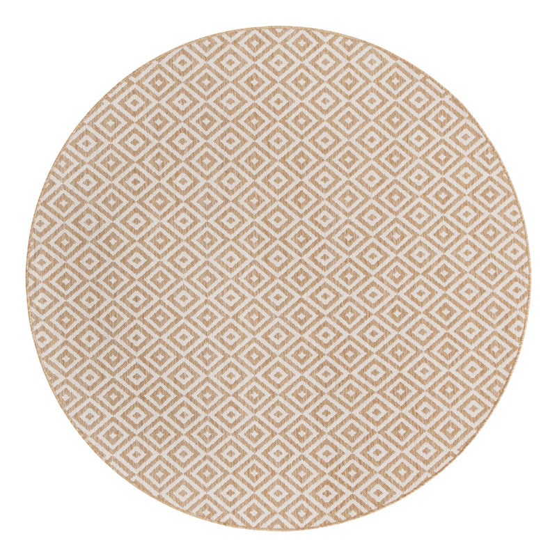 Tapis d'extérieur Jill Zarin Costa Rica, Rond 6 pi 7 po