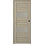 Porte standard préfabriquée en bois manufacturé et en verre Berta
