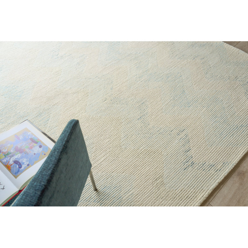 Cambria Hand Tufted New Zealand Wool Blue/Multi Area Rug, 12'X15'