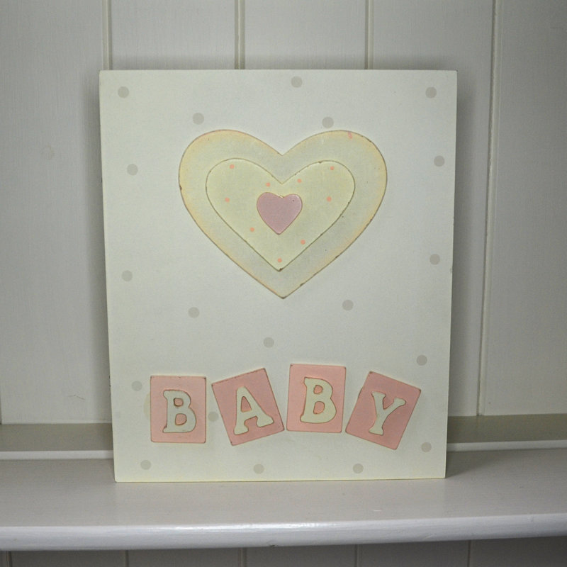 Manufactured Wood People Album, Cream/Pink