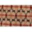 Tapis brun en laine 4 pi 5 po x 7 pi années 1980 Fauina