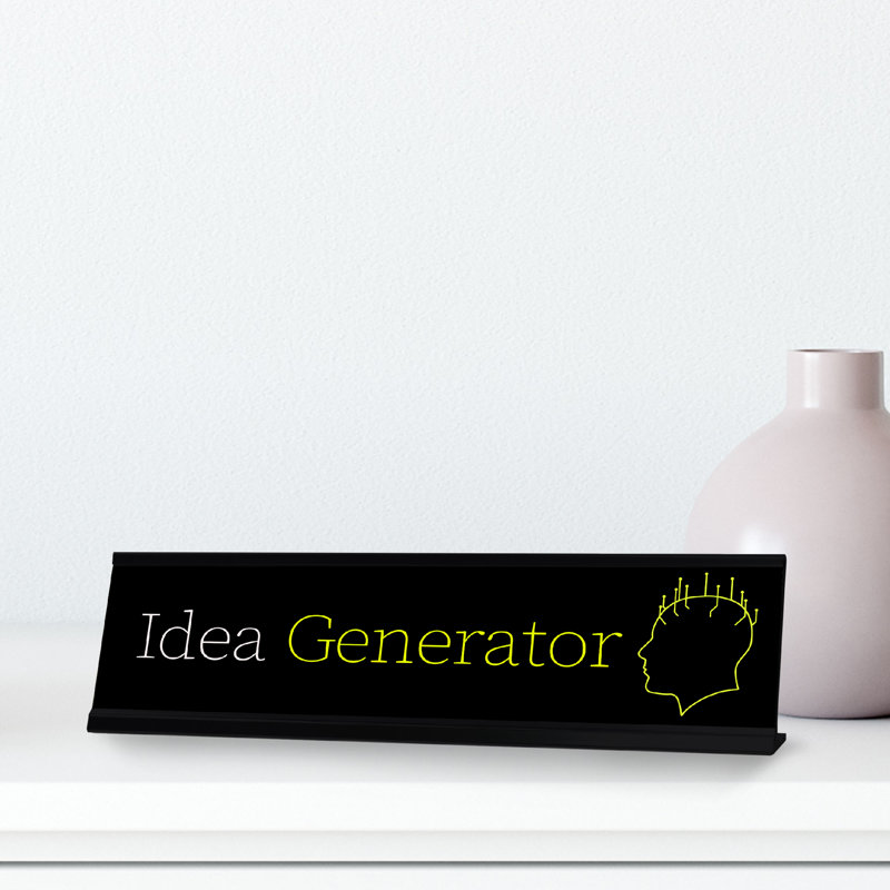 Enseigne de bureau Idea Générateur