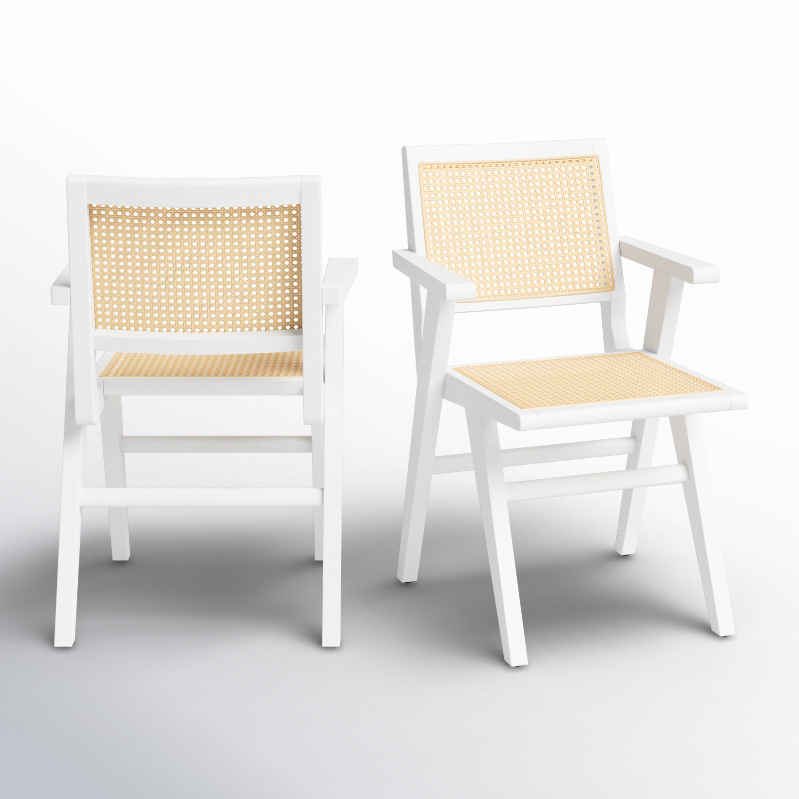 Atticus Armchair, White