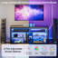 Led Tall Tv Stand, Entertainment Center For 55/60/65 Inch Tv, Gaming Tv Console With Storage For Ps4, Adjustable Shelf Modern High Tv Cabinet For Living Room Bedroom-181664569
