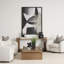 Console en bois massif 67 po Silpi