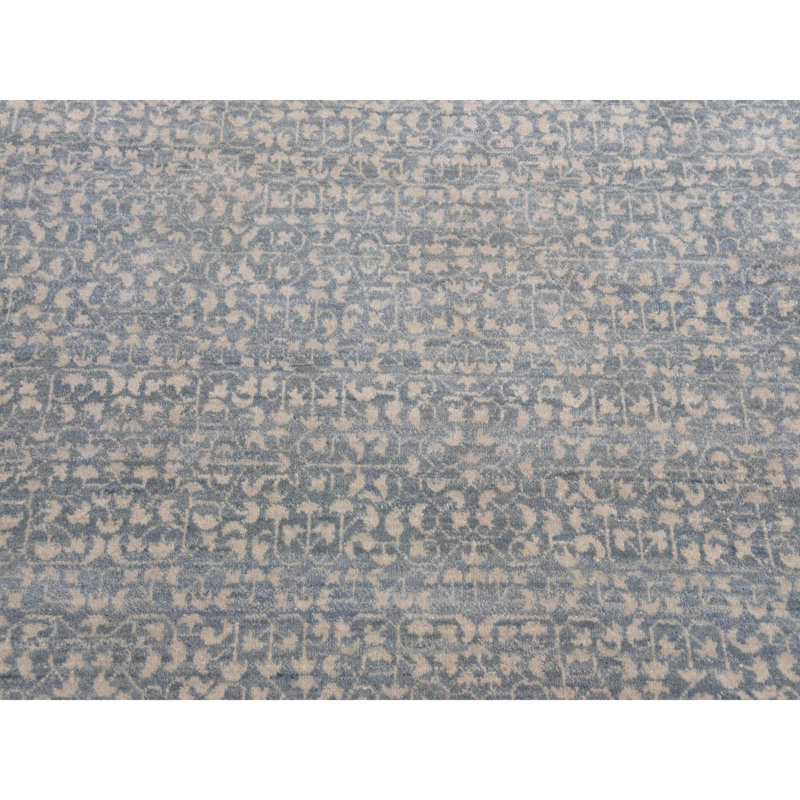 Vilja One-of-a-Kind 12'2" x 15'3" New Age Rectangle Cotton and Wool Area Rug in Blue