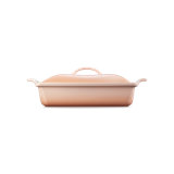 4 Qt. Heritage Covered Rectangular Casserole, Peche