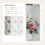 Papier peint floral rétro