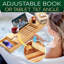 Maizlee Freestanding Bamboo Bath Caddy
