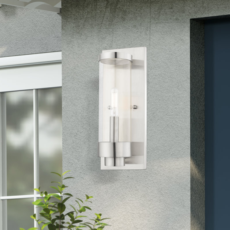 Binghamton Wall Light, Brushed Nickel