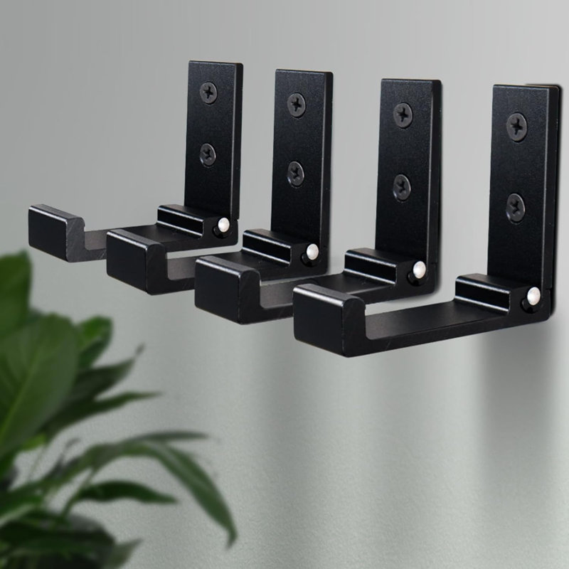 Penilopa Aluminium Wall Wall Hook, Black