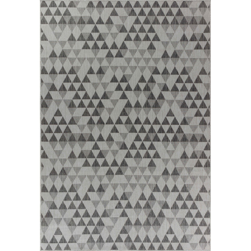 Delmare Geometric Indoor / Outdoor Area Rug, Rectangle 160 x 230cm