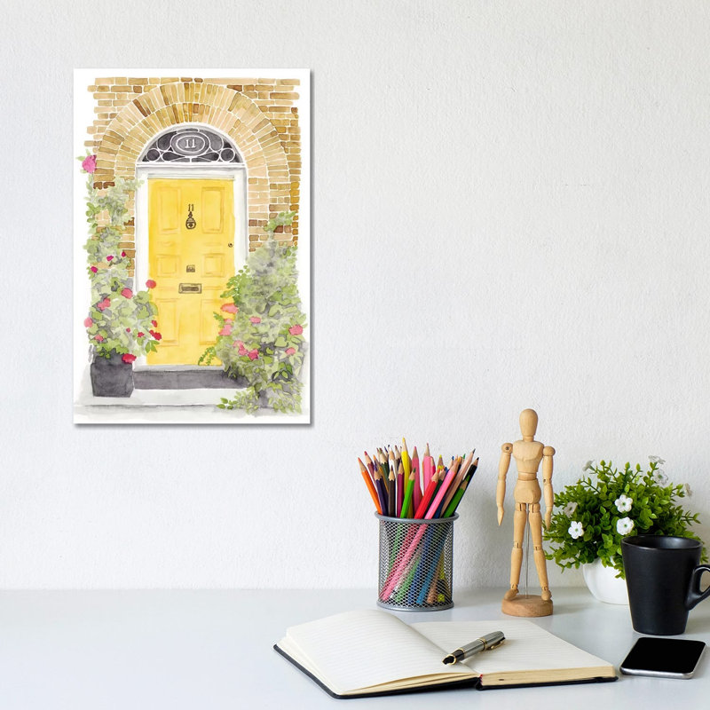 Warm Welcome V by Naomi McCavitt - Wrapped Canvas Gallery-Wrapped Canvas Giclée, 20.32 cm H x 30.48 cm W