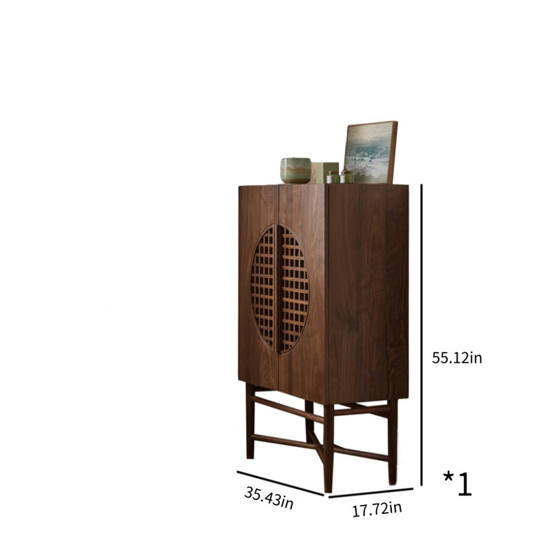 Nouveau meuble d'appoint en bois massif chinois