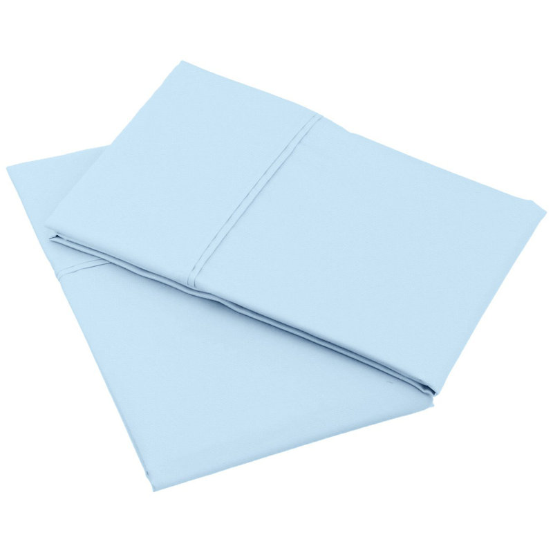 Egyptian Cotton Satin - Set of 4, Blue