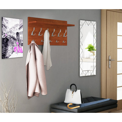 Eizo Wall 11 - Hook Wall Mounted Coat Rack