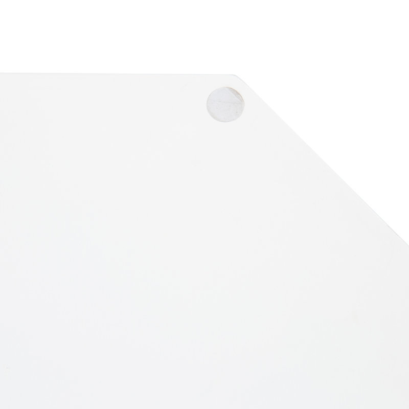 Plateau de repose-pieds / table basse Norvan, Blanc