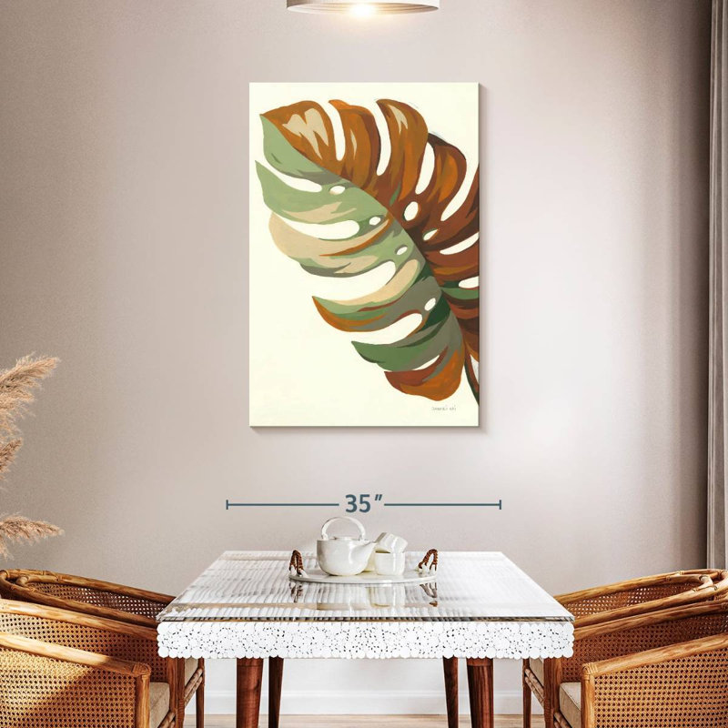 Harnek Retro Big Leaf, 45" H x 30" W