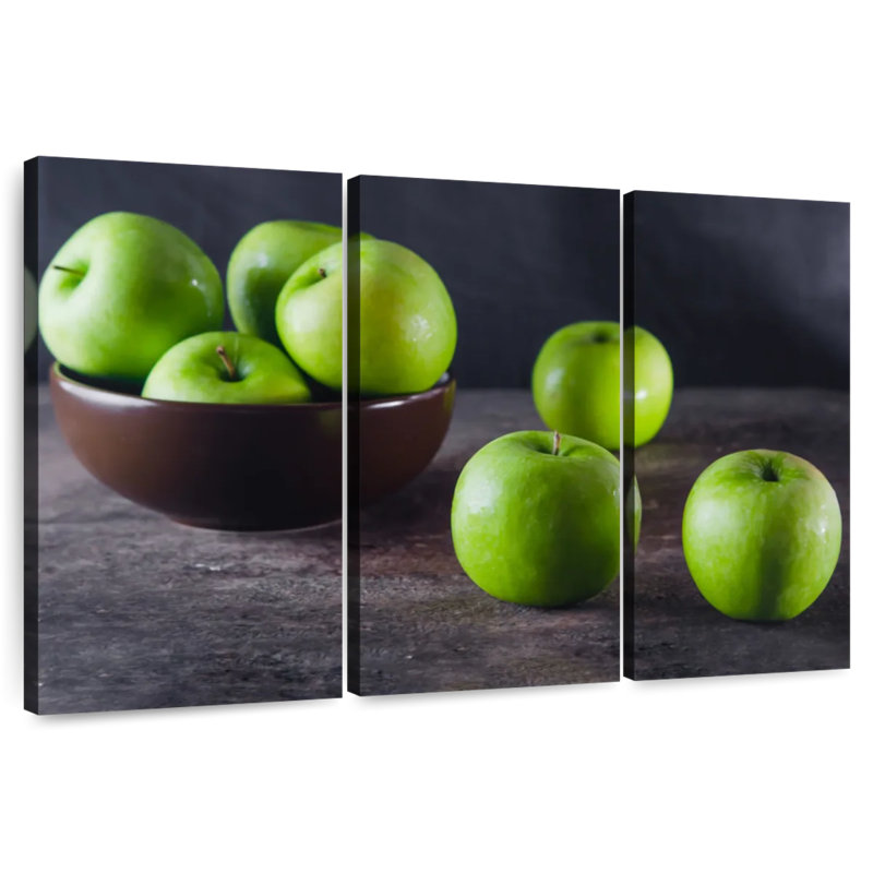 Apples, 20" H x 33" W