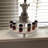 2-Tier Wood Riser,Wood Display Risers For Decor,Large Space Half Moon Dessert Display Stand,Multiple Wooden Display Risers Stand