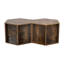 Table de chevet 47,24 "hexagonale Sumac Burmese 2PCS-1022399038