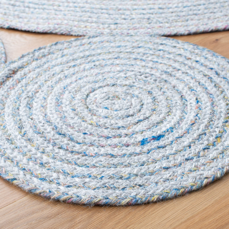 Duckworth Hand Woven Performance Rug, Round 3'
