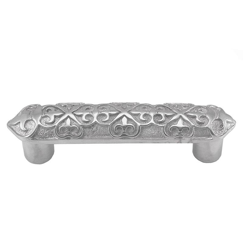 Fleur De Lis Bar / Handle Pull, Satin Nickel