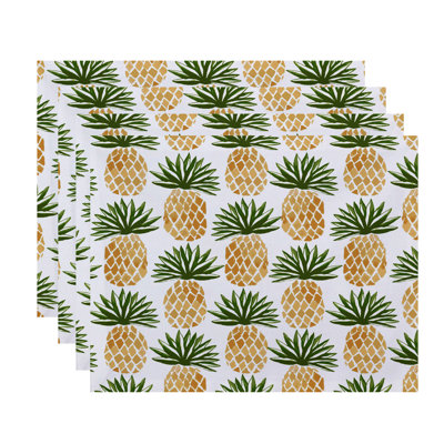 Stalbridge Polyester Abstract Rectangle Placemat