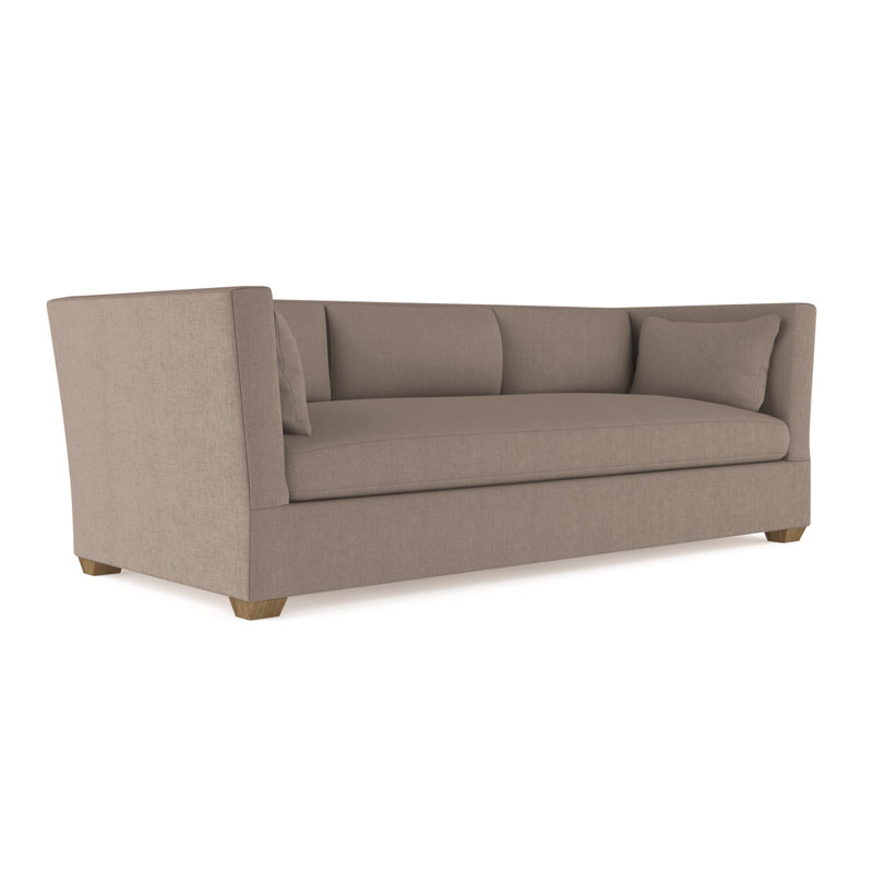Canapé Rivington, Ponce de lin Box Weave, H 31 po x l 108 po x P 37 po, Patiné